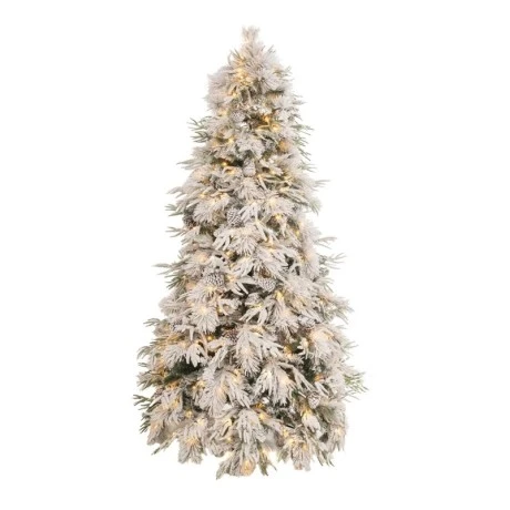 CHRISTMAS TREE PRE-LIT SNOWY WONDERLAND 270CM WITH 530 LED WARM WHITE LIGHTS 8 FUNCTIONS