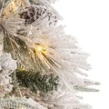 CHRISTMAS TREE PRE-LIT SNOWY WONDERLAND 270CM WITH 530 LED WARM WHITE LIGHTS 8 FUNCTIONS
