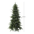 CHRISTMAS TREE SLIM FIR 210CM