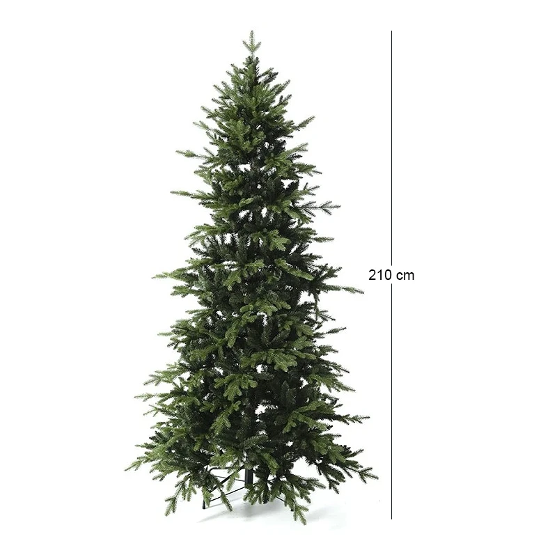 CHRISTMAS TREE SLIM FIR 210CM