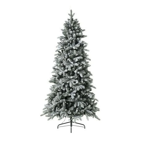 CHRISTMAS TREE SNOW WHITE 210CM WITH 370LED LIGHTS