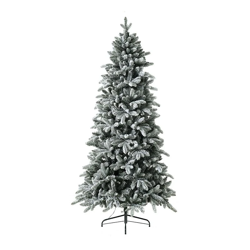 CHRISTMAS TREE SNOW WHITE 240CM WITH 520LED LIGHTS