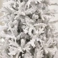 WHITE FLOCKED CHRISTMAS TREE  240CM