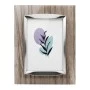 ACRYLIC PHOTO FRAME IN CLEAR SILVER COLOR 22X17CM