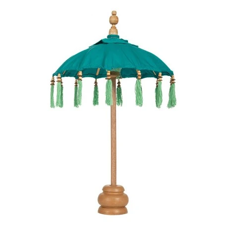 DECO SMALL AZURE PARASOL D50x75CM BALI