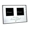 ΔΙΠΛΗ ΓΥΑΛΙΝΗ ΚΟΡΝΙΖΑ 29x20EK YOU ARE BEAUTIFUL