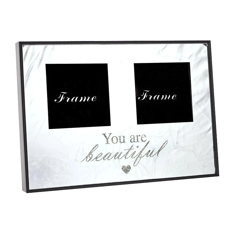 ΔΙΠΛΗ ΓΥΑΛΙΝΗ ΚΟΡΝΙΖΑ 29x20EK YOU ARE BEAUTIFUL