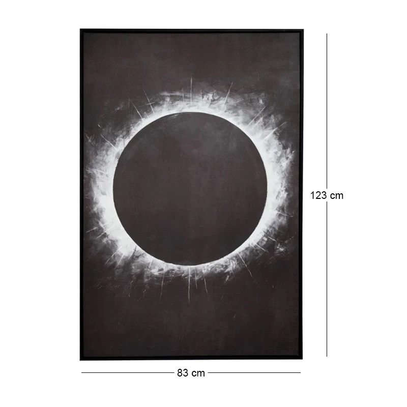 ECLIPSE ΑΣΗΜΟΤΥΠΙΑ 83Χ123ΕΚ ME ΜΑΥΡΗ ΚΟΡΝΙΖΑ ΣΕ ΤΥΠΩΜΕΝΟ ΚΑΜΒΑ