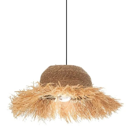 DECO CREAM SEAGRASS CEILING LIGHT D40x21CM