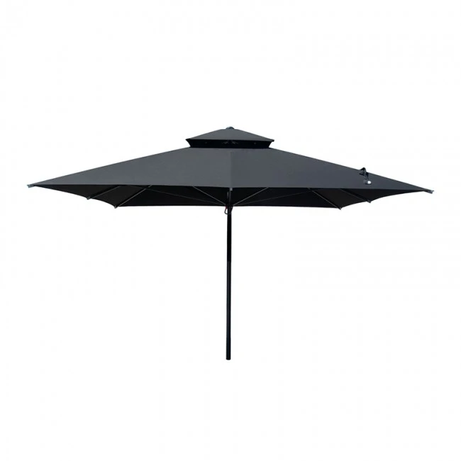 ΕΠΑΓΓΕΛΜΑΤΙΚΗ ΟΜΠΡΕΛΑ ALU ΤΗΛΕΣΚΟΠΙΚΗ HM6031.03 4x4x2,95-4Μ ΜΕ ΜΑΥΡΟ ΑΚΡΥΛΙΚΟ ΠΑΝΙ