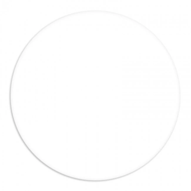 Επιφάνεια τραπεζιού από werzalit σε χρώμα λευκό Φ70εκ