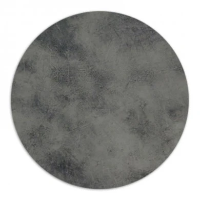 Επιφάνεια τραπεζιού από werzalit σε χρώμα τσιμέντο Φ60εκ