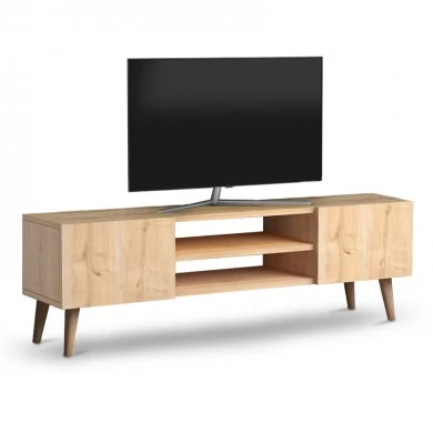 Etna Megapap melamine TV furniture in oak color 120x30x40cm.