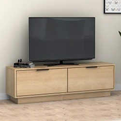 Lisa Megapap melamine TV furniture in oak color 140x35x43cm.