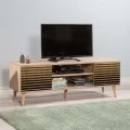 Soho Megapap melamine TV furniture in sonoma color 140x40x50cm.
