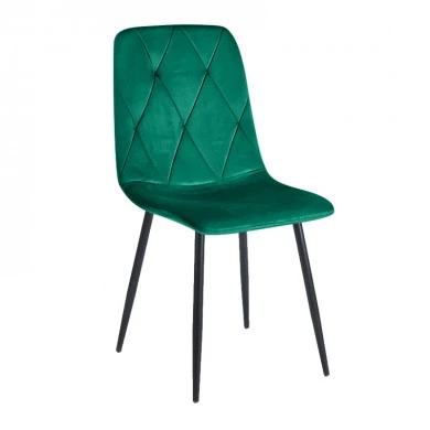 EVA GREEN VELVET ΥΦΑΣΜΑ ΚΑΡΕΚΛΑ ΜΕΤΑΛΛΙΚΗ