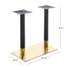 FLASH Metal Base 70x40cm H72cm Black/Gold
