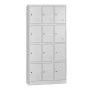 12-LOCKER Metal 90x40x185 White