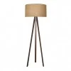 Rosling Megapap Mdf/fabric/Pvc floor lamp in walnut/natural color 38x38x140cm.