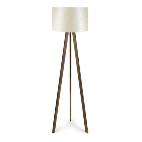 Rosling Megapap Mdf/fabric/Pvc floor lamp in walnut/beige color 38x21x140cm.