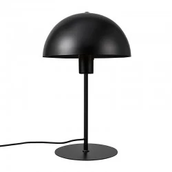 Favori Megapap E27 metal table lamp in black color Ø25x39cm.