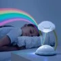 Libow rainbow LED desk lamp white color 10x16x10cm.