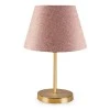 Rosenthal Megapap fabric/Pvc/chrome in pink/golden color 22x17x37cm.