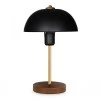 Stuart Megapap metallic/Mdf/plastic table lamp in golden/black color 23x12x38cm.