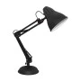 Desk lamp E27 metal color black 16.2x14.5x50cm.