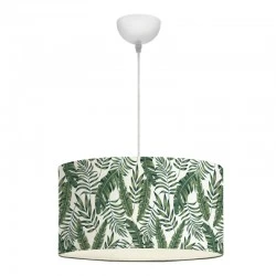 Alamea Megapap E27 fabric ceiling lamp multicolor Φ38x70cm.