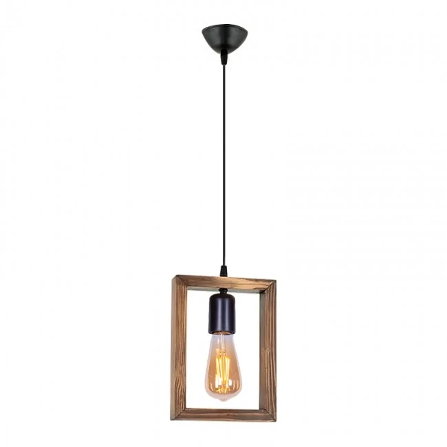 Esela Megapap wooden ceiling light in natural color 16x4x70cm.