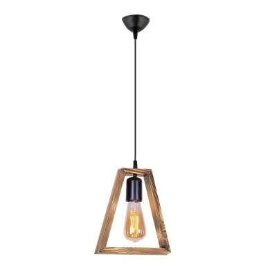Esela Megapap wooden ceiling light in natural color 24x4x70cm.