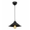 Felicity Megapap E27 plastic eiling lamp in black color 24x24x70cm.