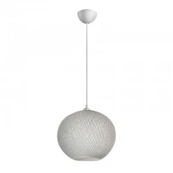 Gibson Megapap ceiling lamp in white color 30x23x70cm.