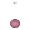 Gibson Megapap ceiling lamp in pink color 30x23x70cm.