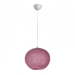 Gibson Megapap ceiling lamp in pink color 30x23x70cm.