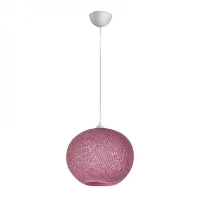 Gibson Megapap ceiling lamp in pink color 30x23x70cm.