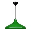 Lela Megapap  E27 metallic ceiling lamp in green color Ø31x100cm.