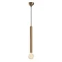 Lizy I Megapap E27 metallic ceiling lamp in vintage gold color Ø4x139cm.