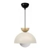 Marilia Megapap  E27 metallic ceiling lamp in white color Ø25x115cm.