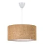 Monahan Megapap E27 juta fabric ceiling lamp in beige color 38x21x70cm.