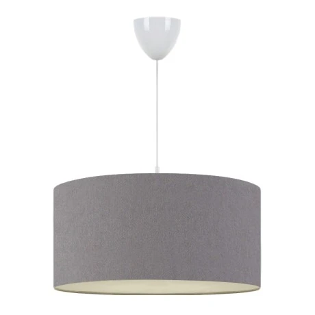 Monahan Megapap fabric ceiling lamp in grey color 38x20x70cm.