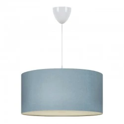 Monahan Megapap fabric ceiling lamp in blue color 38x20x70cm.