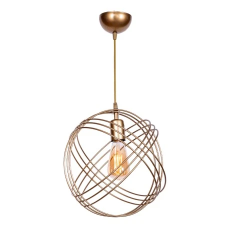 Phillipe Megapap E27 metallic ceiling light in gold color 35x35x70cm