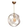 Phillipe Megapap E27 metallic ceiling light in gold color 35x35x70cm