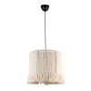 Silas Megapap E27 rope ceiling light in white color 30x30x75cm.