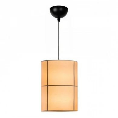 Strip Megapap E27 fabric ceiling lamp in cream color Φ28x100cm