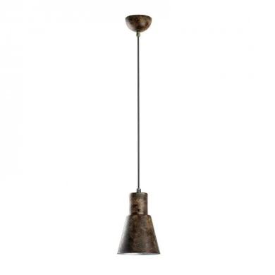 Vinci I Megapap  E27 metallic ceiling lamp in copper vintage color Ø14x114cm.