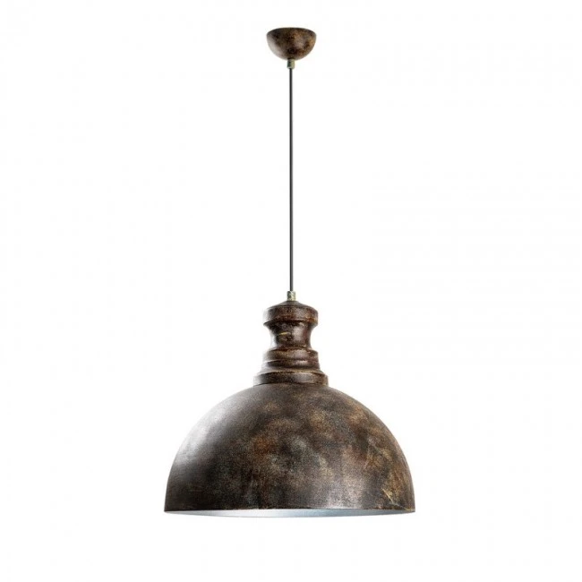 Vinci III Megapap  E27 metallic ceiling lamp in copper vintage color Ø40x134cm.