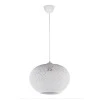 Visca Megapap E27 rope ceiling light in white color 25x25x60cm.